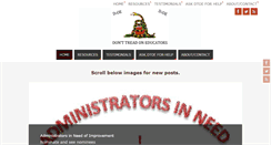 Desktop Screenshot of dtoe.org